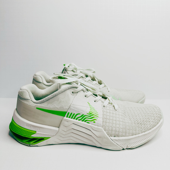 nike metcon 8 flyease white green women 8.5 men 7 training shoes - Picture 3 of 12